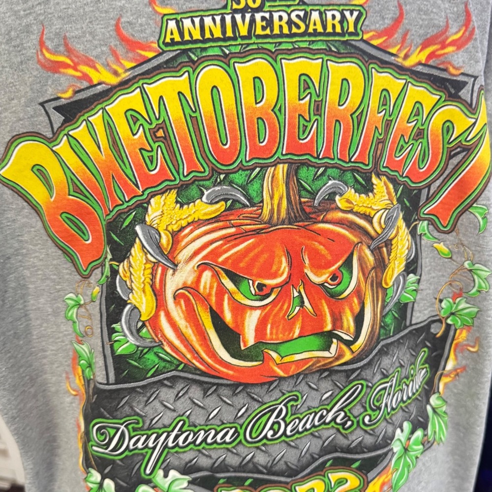 Biketoberfest T-Shirt 30th‎ Anniversary Daytona Beach Graphic Tee 2022 XL Mens - Picture 3 of 10